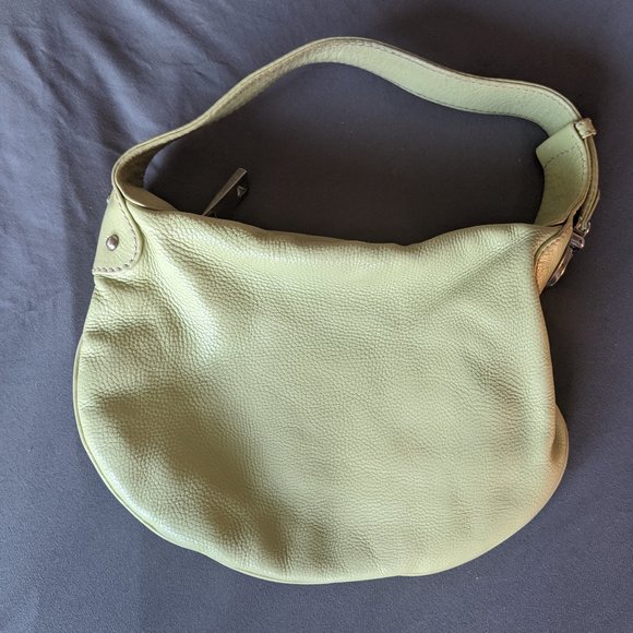 RARE Mini Marc Jacobs 1990s Chartreuse Micro Hobo - Picture 1 of 14